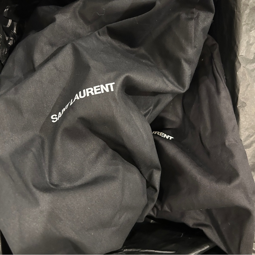 Saint Laurent LAX Mid Top leather sneakers, Size 38, New in Box - Picture 13 of 15
